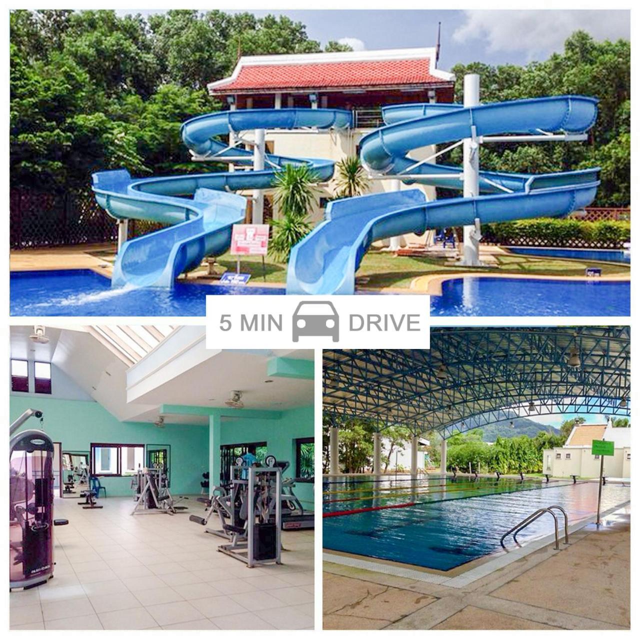スリンビーチ The Aristo By Holy Cow, 4-Br Loft, 150 M2, Pool Viewアパートホテル エクステリア 写真